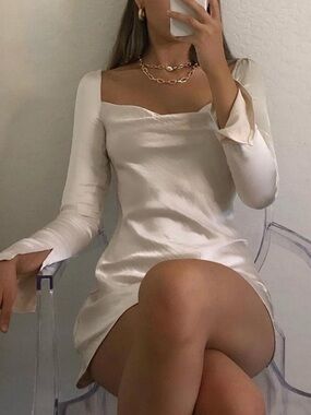 NWT Princess Polly Satin Mini Dress Size 2